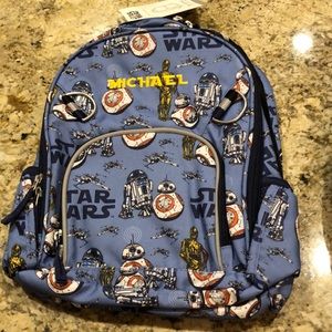 Potterybarn Star Wars Backpack and lunchbox NWT